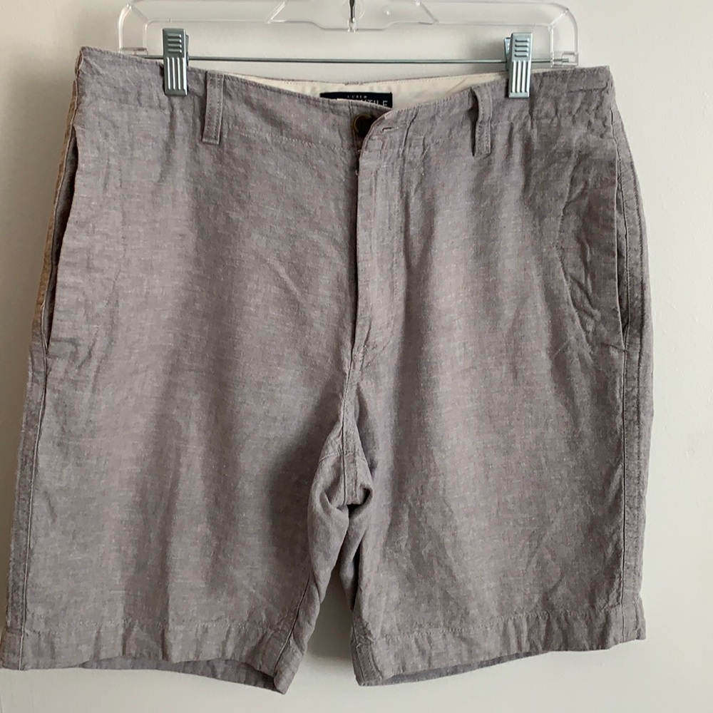 J.Crew 9” Gramercy Flex Linen Shorts